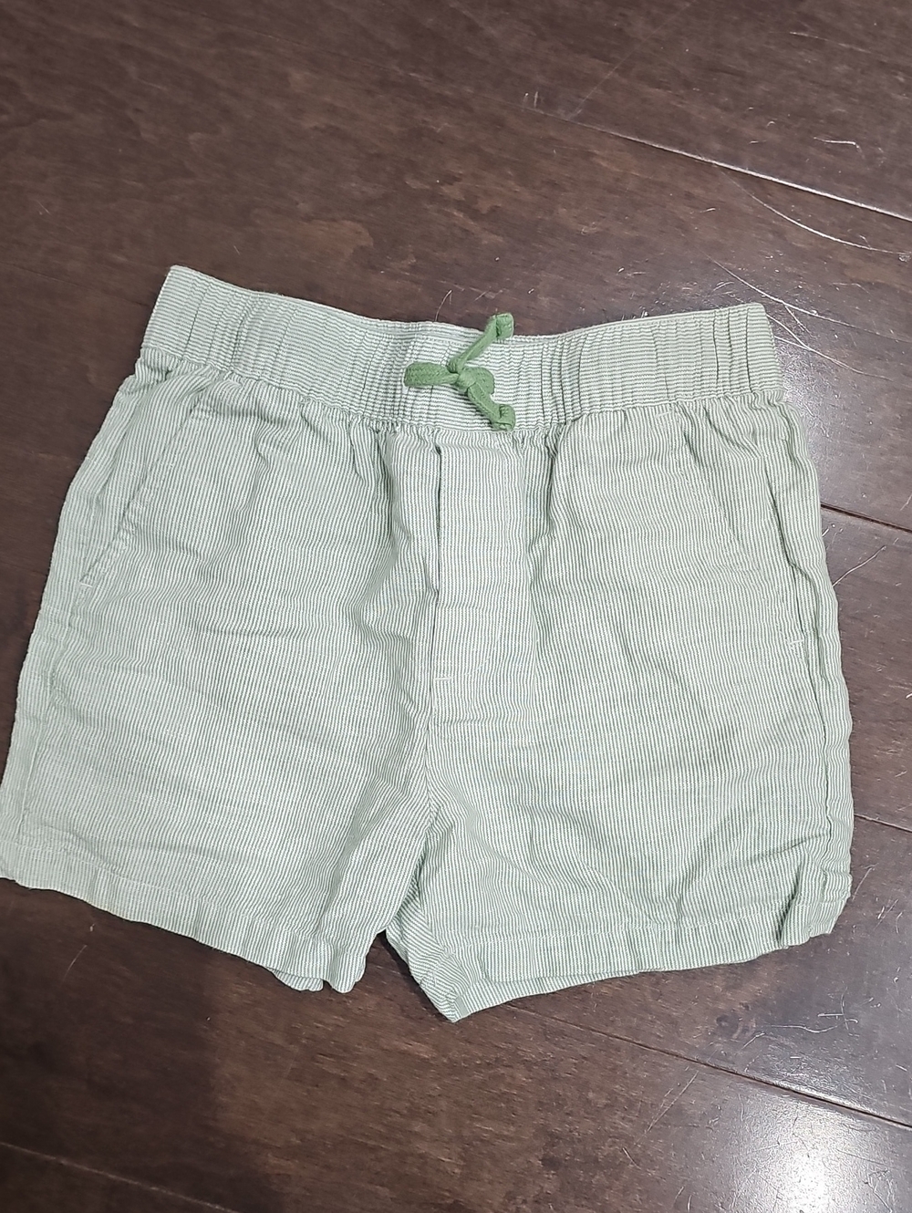 Janie and Jack Soft Mint Green Pull-On Shorts